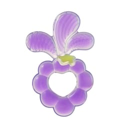 food grade silicone grape baby teether toy infant teething relief stick with storage box