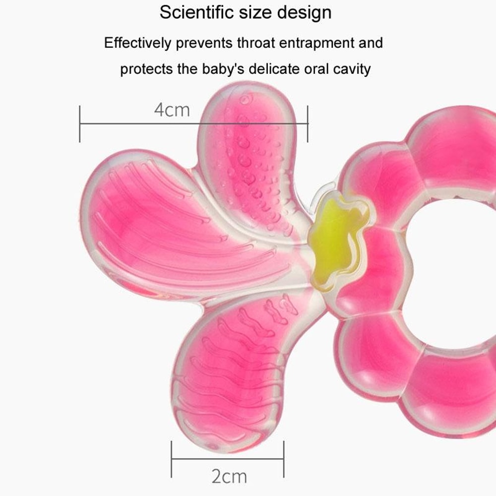 Food Grade Silicone Grape Baby Teether Toy Infant Teething Relief Stick With Storage Box 4