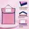 Nylon Book Bag With Clear Name Tag Pocket 2