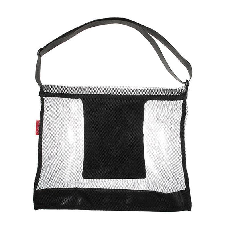 Large Capacity Mesh Beach Bag Foldable Camping Storage Tote 9