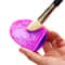 Silicone Makeup Brush Cleaner Pad Compact Cosmetic Brush Washing Tool