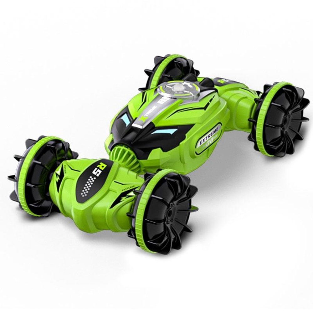 Amphibious RC Stunt Car Waterproof Double Sided Remote Control Car