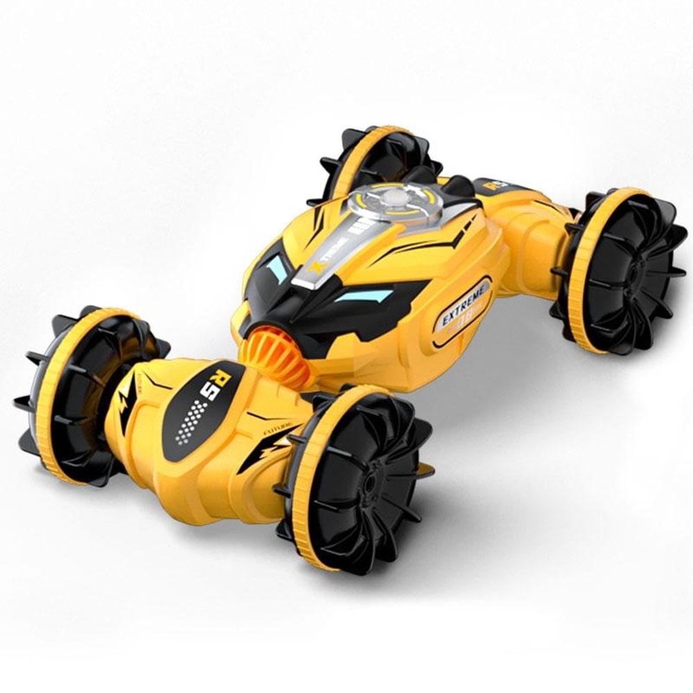 Amphibious RC Stunt Car Waterproof Double Sided Remote Control Car