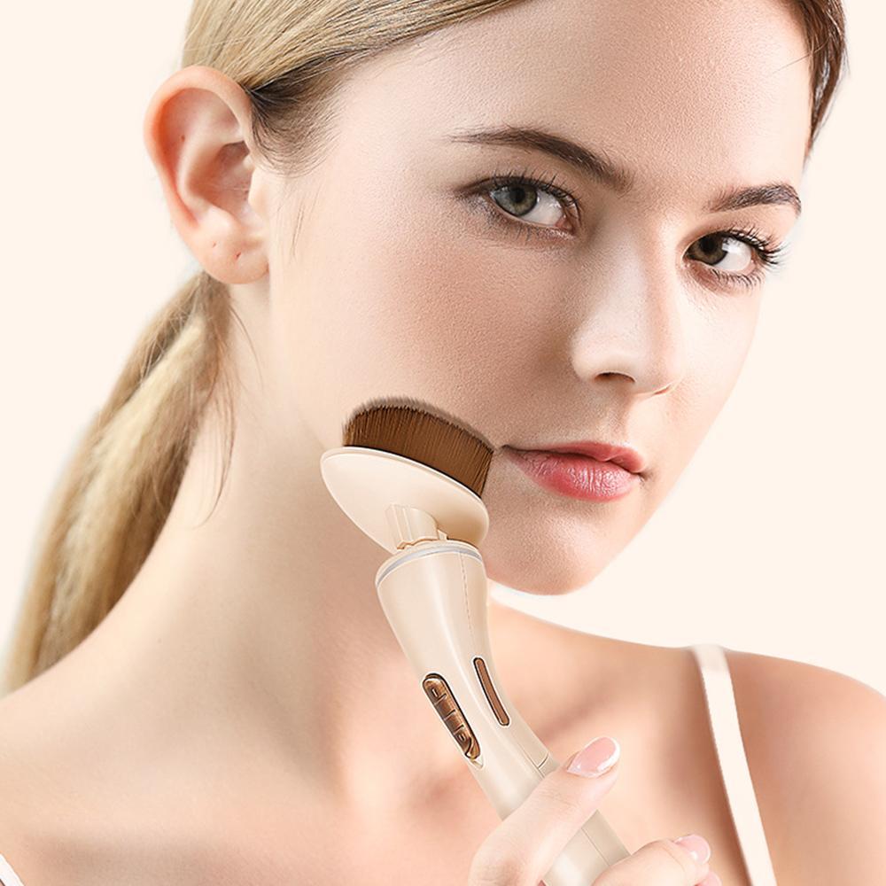 Electric Traceless Foundation Brush For Flawless Makeup Application 1
