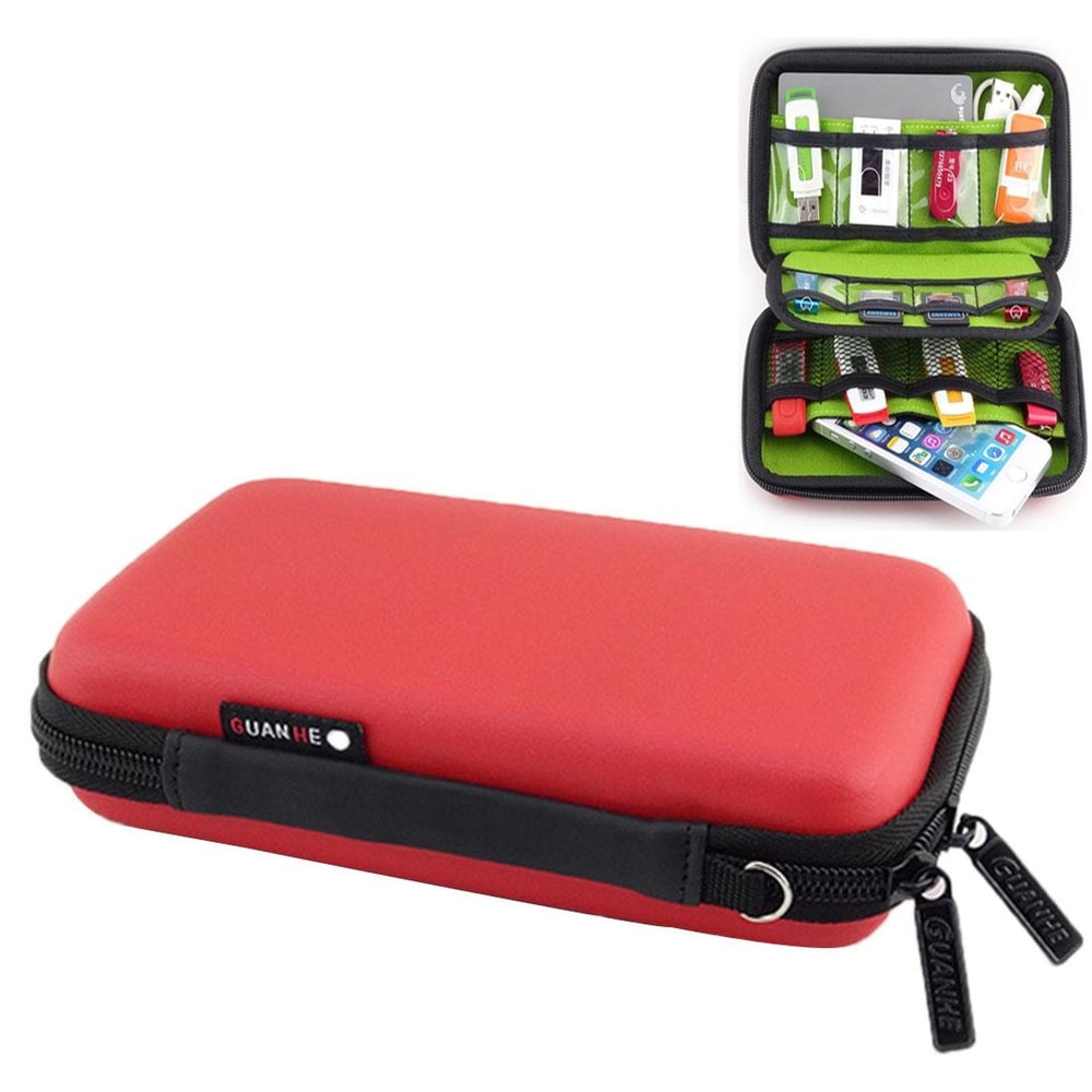 Portable Travel Tech Organizer For Phone Power Bank USB Cable Storage 3