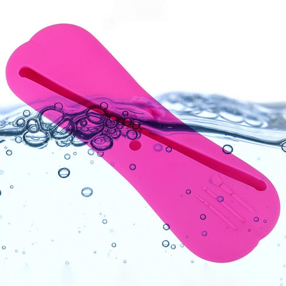 Silicone Makeup Bag Large Capacity Travel Cosmetic Pouch Dustproof Organizer