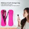 Silicone Makeup Bag Large Capacity Travel Cosmetic Pouch Dustproof Organizer