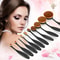 Toothbrush Makeup Brush Set Soft Dense Oval Brushes For Flawless Foundation Eyebrow Blending 0