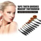 Toothbrush Makeup Brush Set Soft Dense Oval Brushes For Flawless Foundation Eyebrow Blending 3