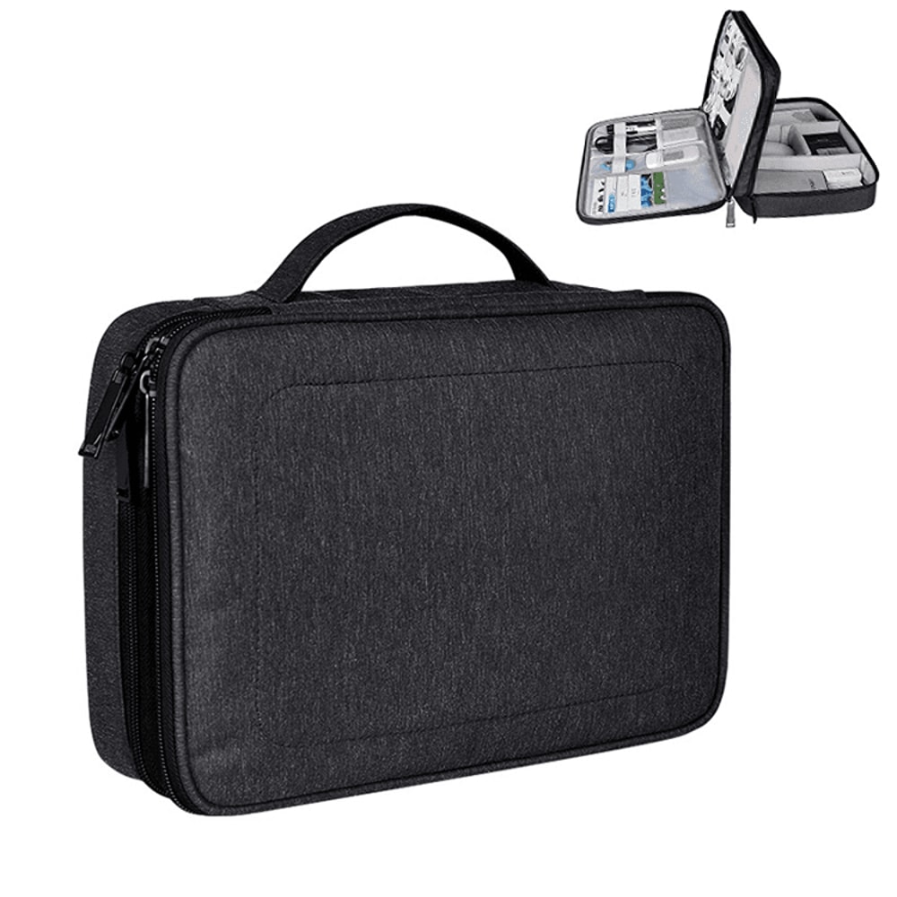 Waterproof Travel Organizer And IPad Storage Bag For Cables Tech Accessories 8