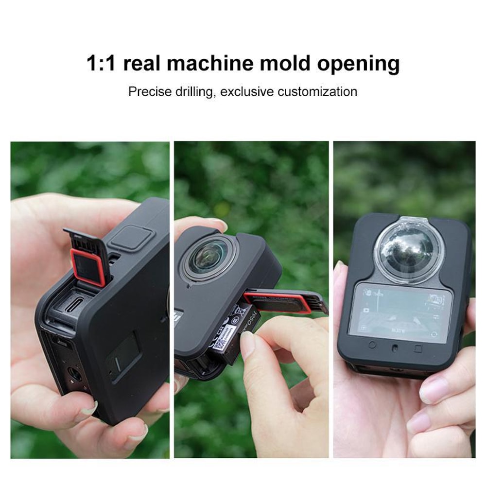 DJI Osmo Silicone Protective Cover Shockproof Anti-Scratch Full Body Case (Black)