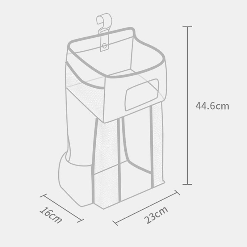 Baby Crib Organizer Hanging Diaper Caddy Nursery Storage Bag 3