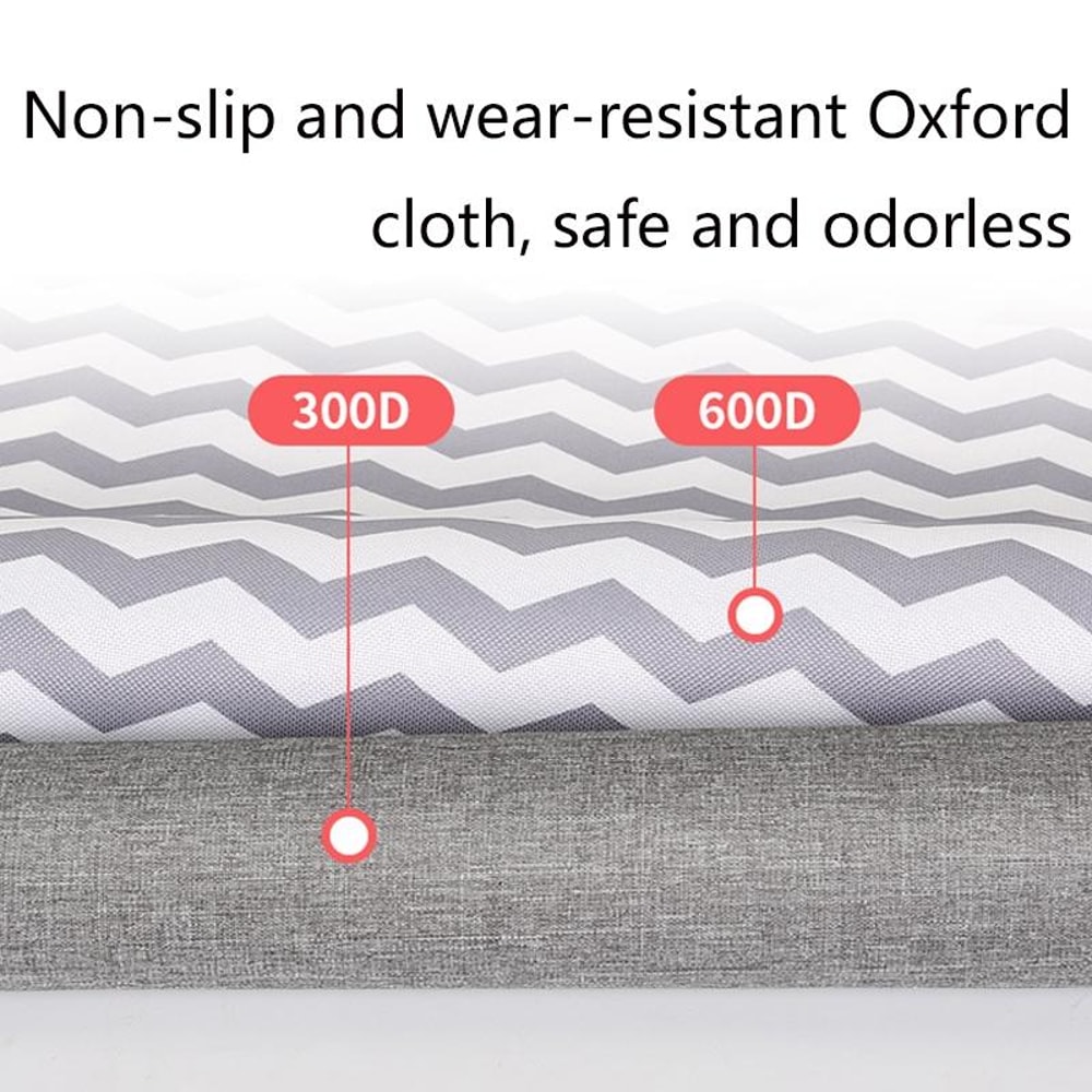 Baby Crib Organizer Hanging Diaper Caddy Nursery Storage Bag 4