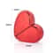 Heart Shaped Perfume Spray Bottle Refillable Glass Travel Perfume Atomizer For Women Gifts 2