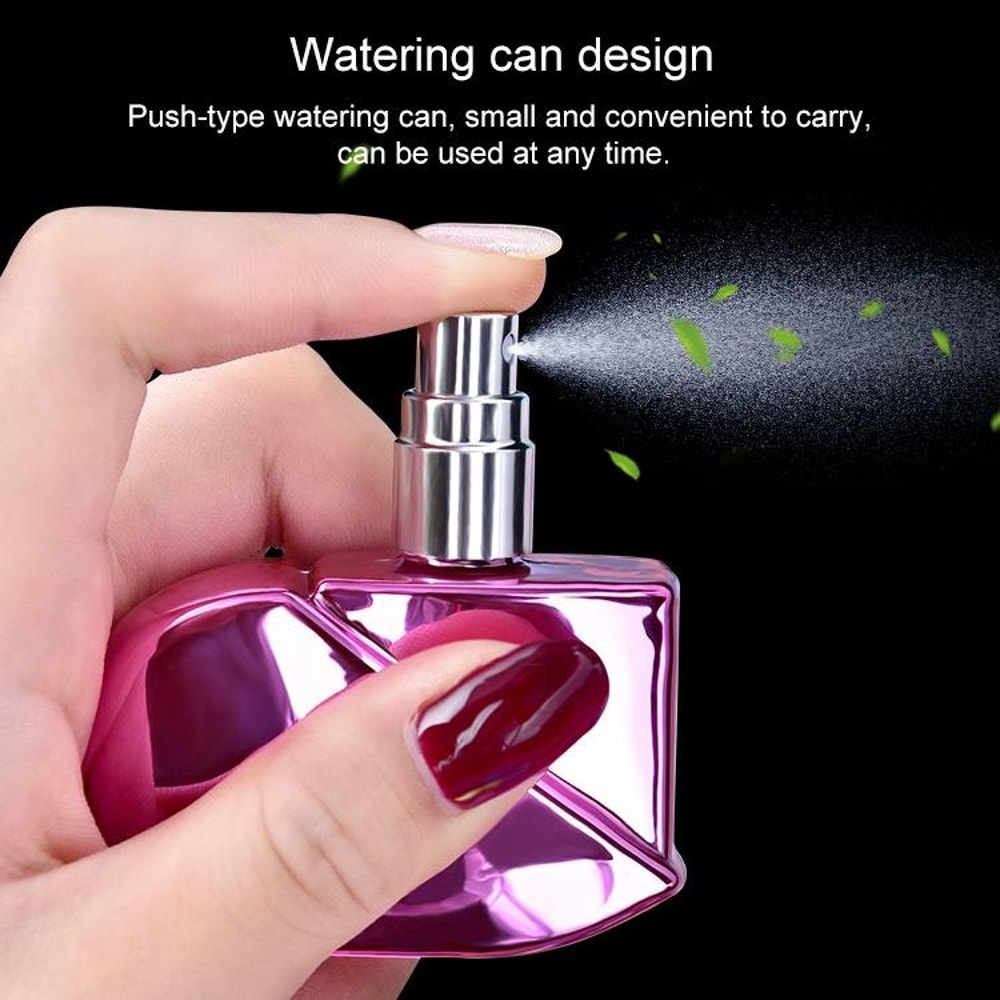 Heart Shaped Perfume Spray Bottle Refillable Glass Travel Perfume Atomizer For Women Gifts 7