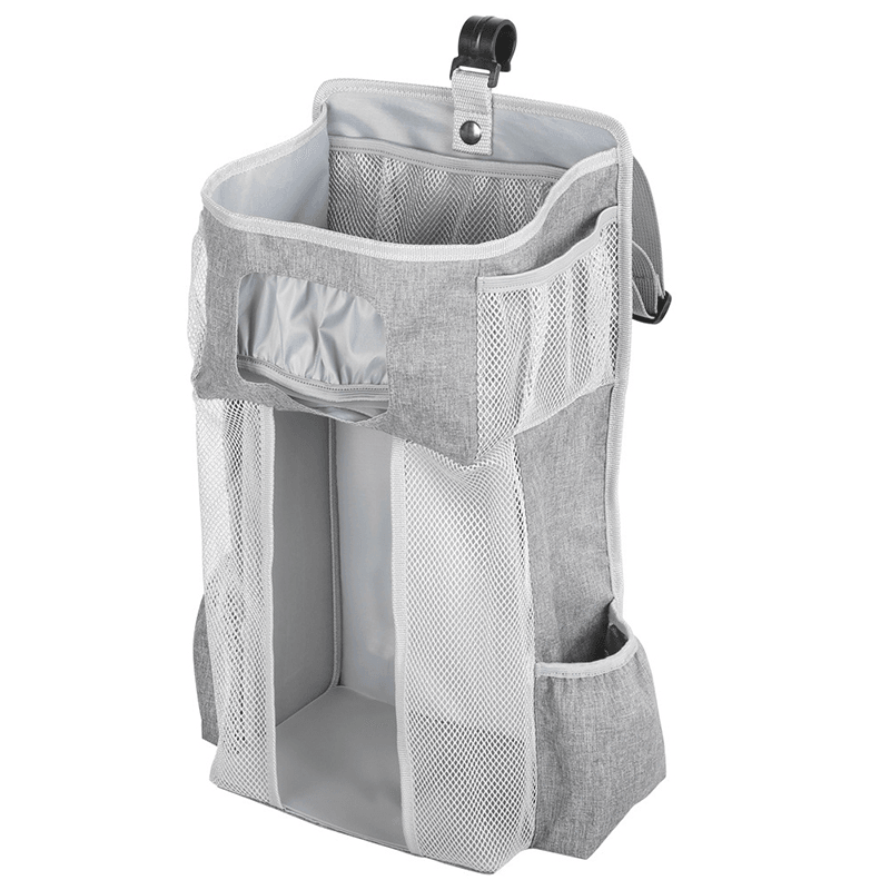 Baby Crib Organizer Hanging Diaper Caddy Nursery Storage Bag 6