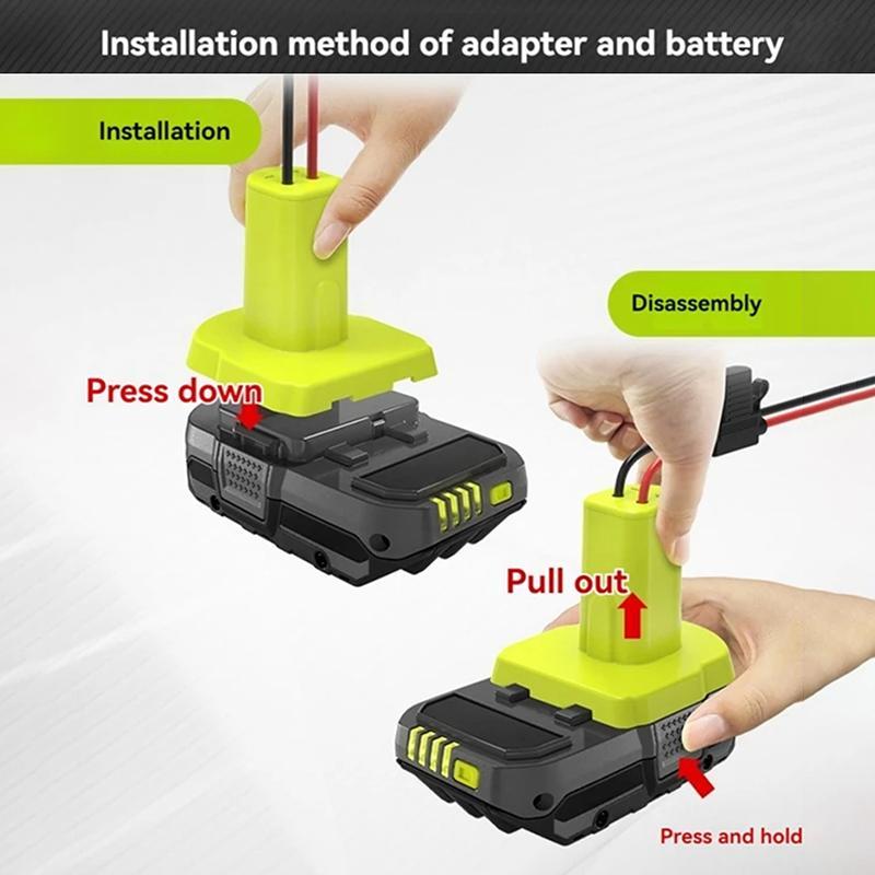 Lithium Battery Adapter Converter with UPS Harness Connector Power Conversion Adapter