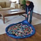 Foldable Toy Storage Bag and Kids Play Mat