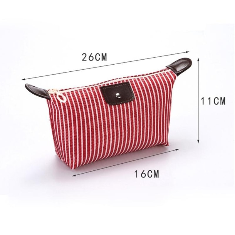 Foldable Waterproof Travel Cosmetic Bag Large Capacity Makeup Organizer 3