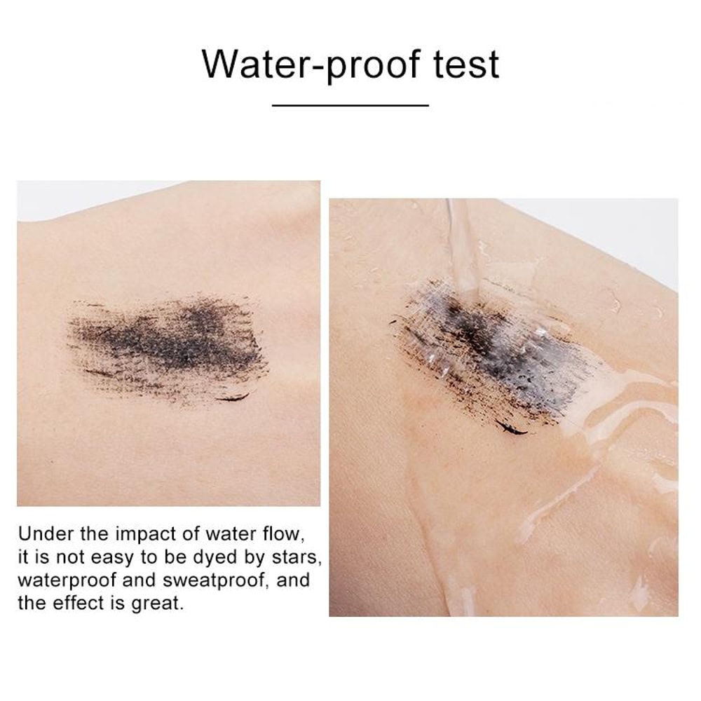 4D Waterproof Volumizing Mascara For Thick Curling Lashes Long Lasting Black 3