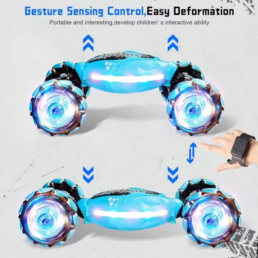 Gesture Sensing RC Stunt Car All Terrain Remote Control Gesture Control Toy Car