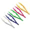 Plastic Tweezers for Kids Craft DIY Bead Picking Educational Tools Random Colors