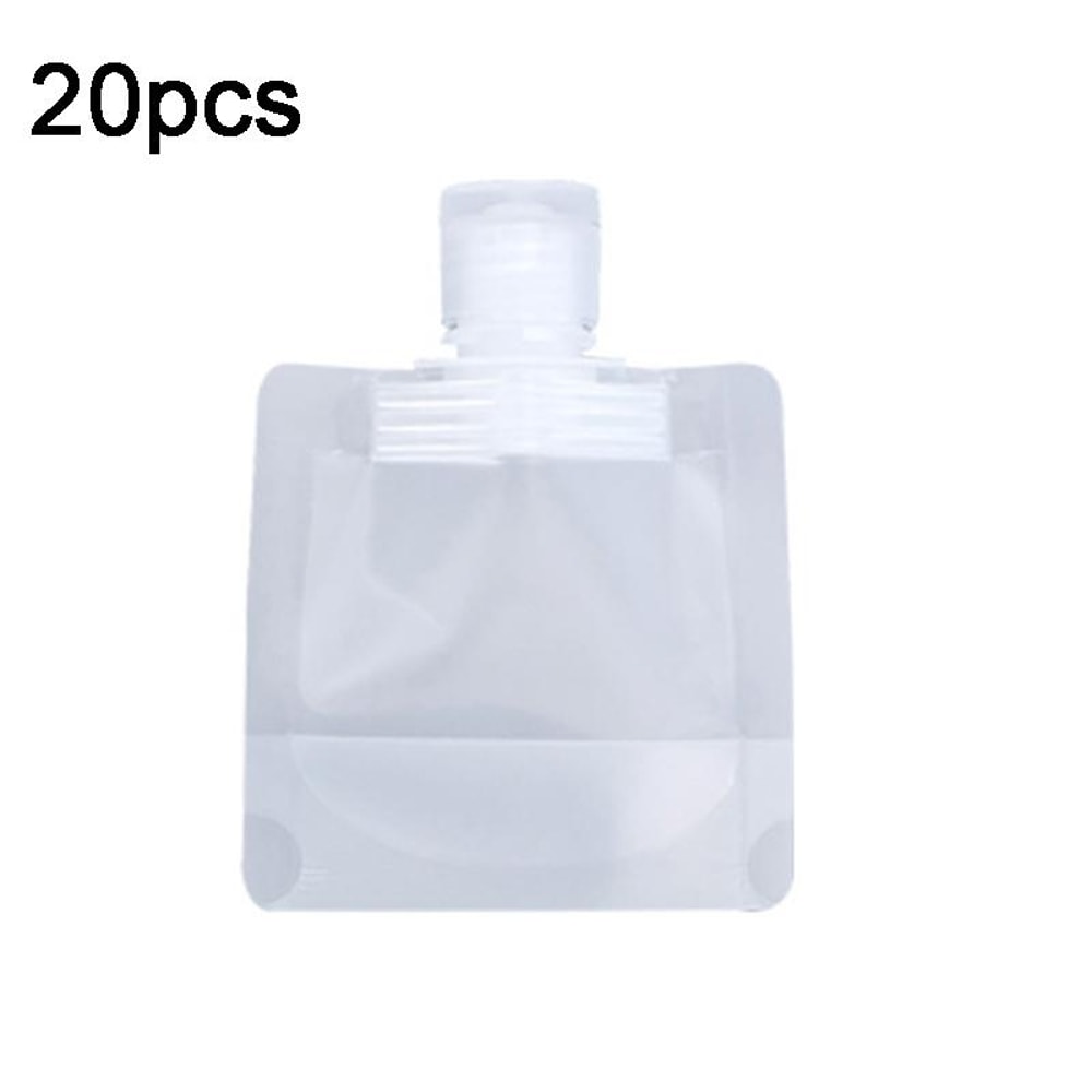 Travel Refillable Toiletry Pouches Leakproof Squeeze Bags For Shampoo Lotion 2