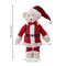 Standing Plush Bear Christmas Ornament Doll, Festive Holiday Gift Decoration