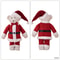 Standing Plush Bear Christmas Ornament Doll, Festive Holiday Gift Decoration