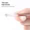 Precision Stainless Steel Eyebrow Tweezers Bevel Tip For Grooming And Lash Application 2