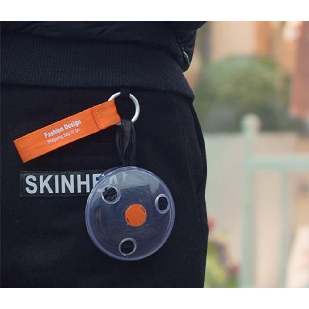 Packable Reusable Shopping Bag With Carabiner Clip Foldable Nylon Tote 3