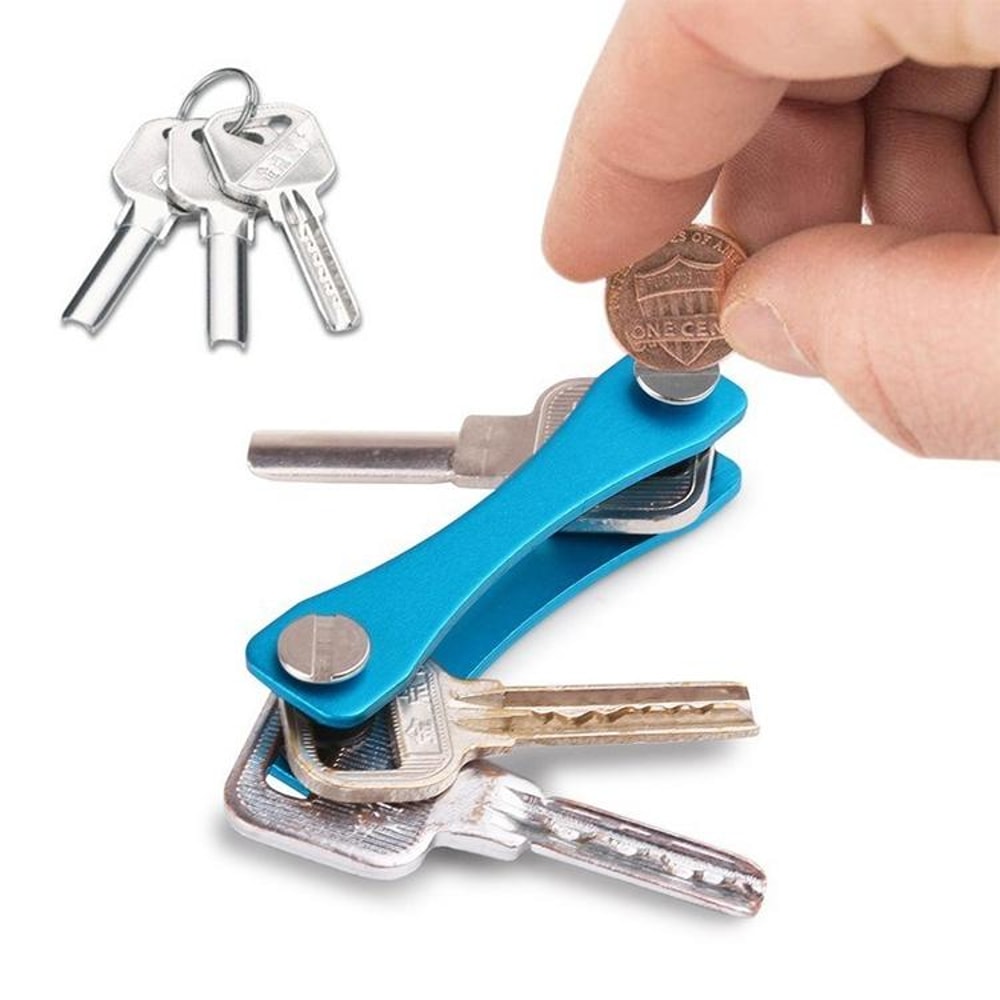 Compact Key Organizer Clip Portable Metal Key Holder For Secure Everyday Carry 6