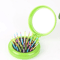 Portable Folding Mirror Comb With Scalp Massage Brush Travel Hair Brush Mirror Compact Design 9