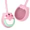 Pink Silicone Protective Cover for Tamagotchi Pix Shockproof Silicone Case for Electronic Pet Device