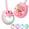 Pink Silicone Protective Cover for Tamagotchi Pix Shockproof Silicone Case for Electronic Pet Device