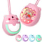 Pink Silicone Protective Cover for Tamagotchi Pix Shockproof Silicone Case for Electronic Pet Device