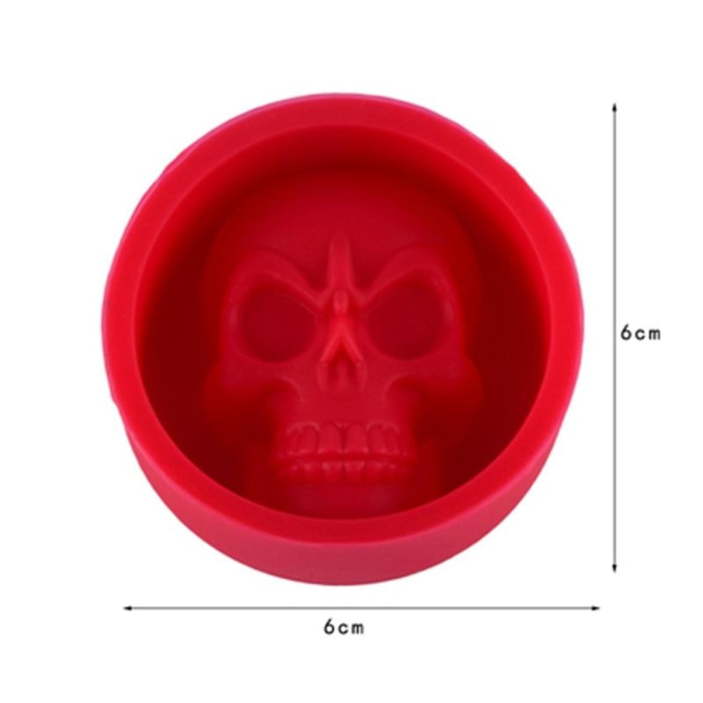 Skull Ice Cube Mold Silicone Whiskey Ice Mold For Creative Drinks And Cocktails 4