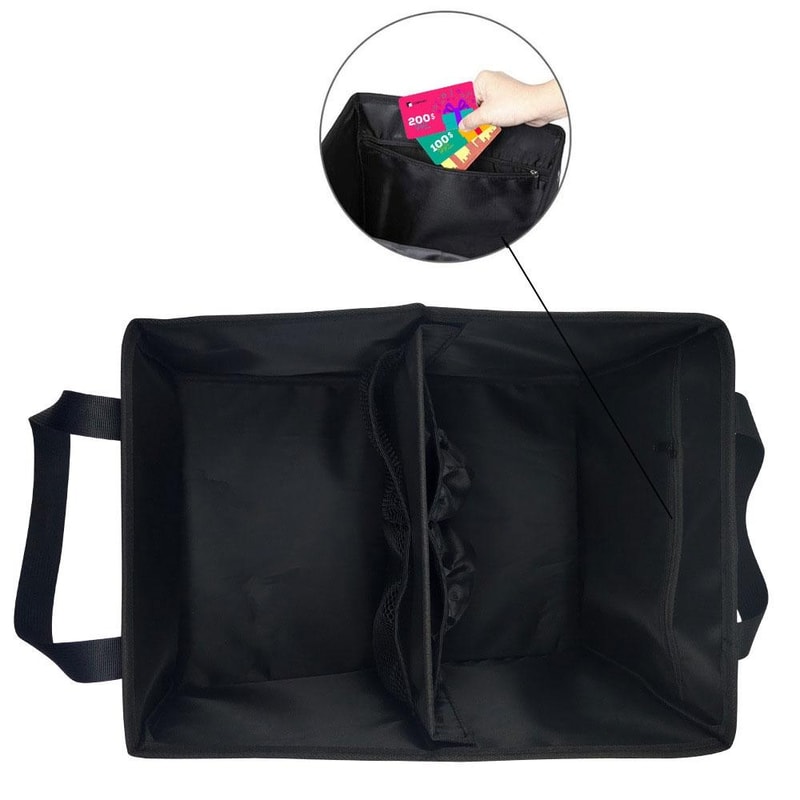 Foldable Oxford Cloth Car Trunk Storage Box Large Capacity Car Organizer for Vehicle & Home Use