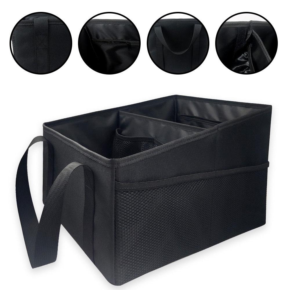 Foldable Oxford Cloth Car Trunk Storage Box Large Capacity Car Organizer for Vehicle & Home Use