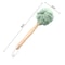 Long Handle Soft Mesh Shower Brush For Back Exfoliation And Gentle Body Cleansing 1