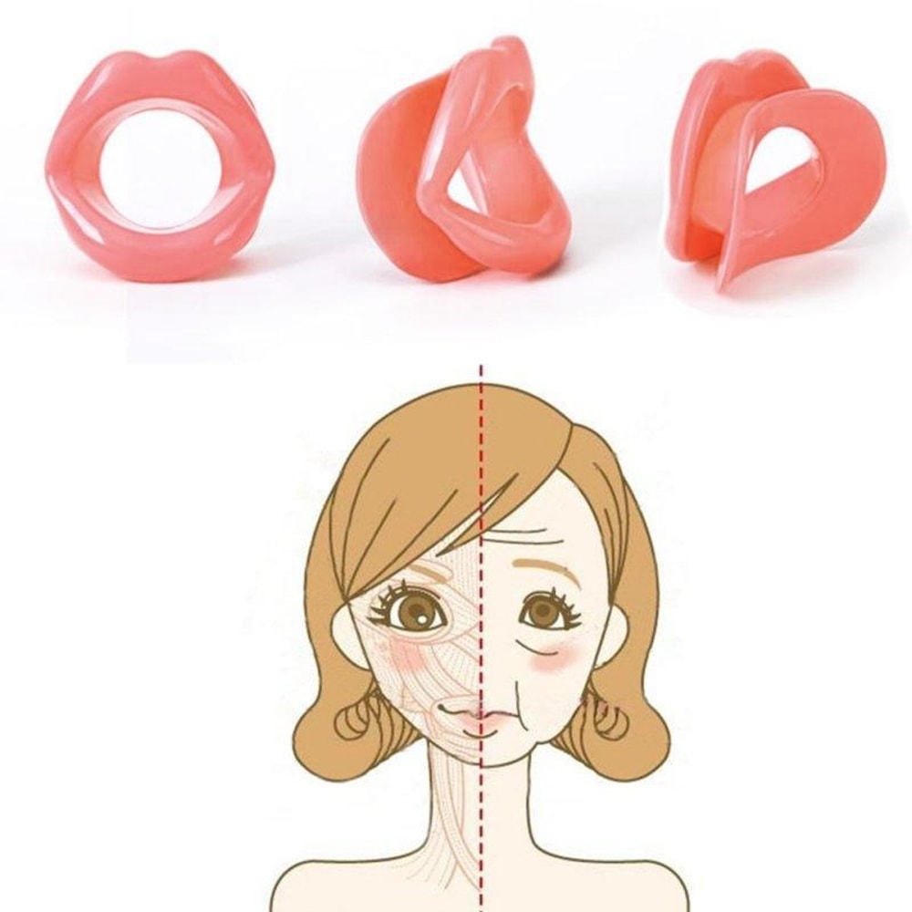 Silicone Face Slimming Tool Jawline Toner Facial Exercise Device 2