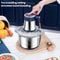 5L Electric Meat Grinder And Food Processor Stainless Steel High Power Kitchen Mixer 2