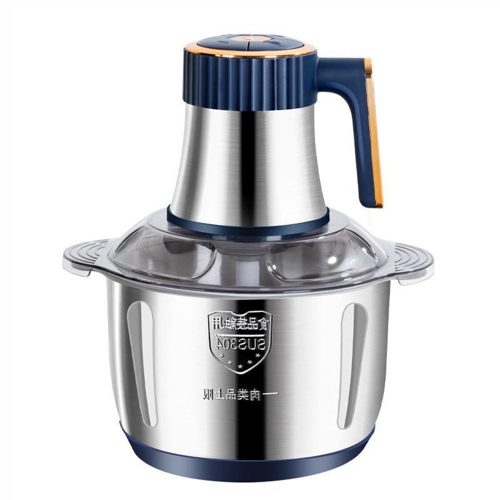 5L Electric Meat Grinder And Food Processor Stainless Steel High Power Kitchen Mixer 7