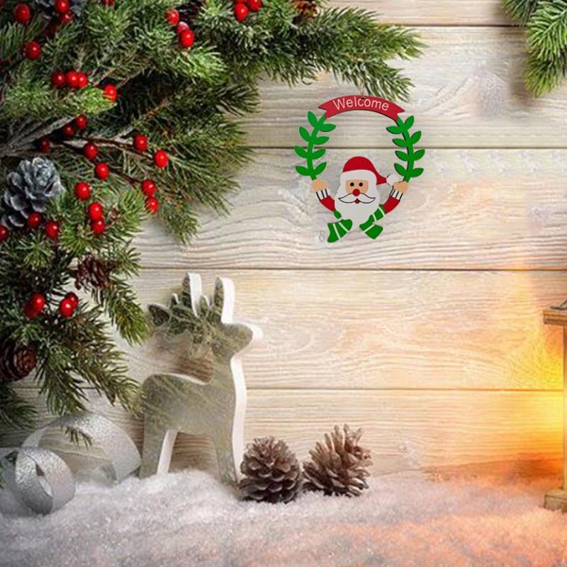 Boxwood Garland Pendant Christmas Decoration For Home DIY Holiday Decor 5