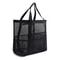 Large Capacity Mesh Swimming Tote Beach Bag with 8 Pockets Lightweight Travel Storage Organizer