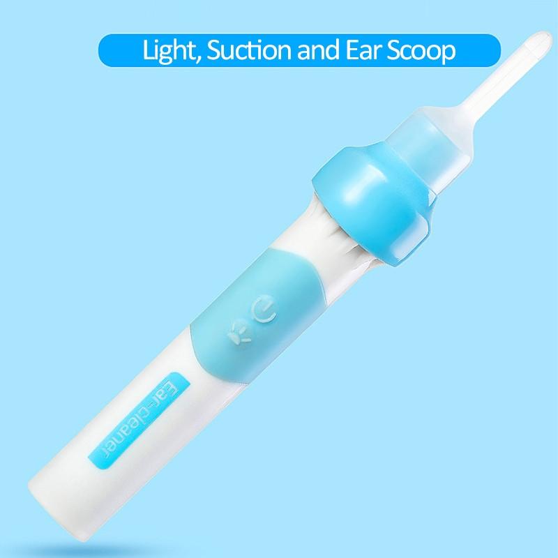 Electric Ear Wax Remover For Kids Safe Gentle Ear Cleaner With Soft Tips 5