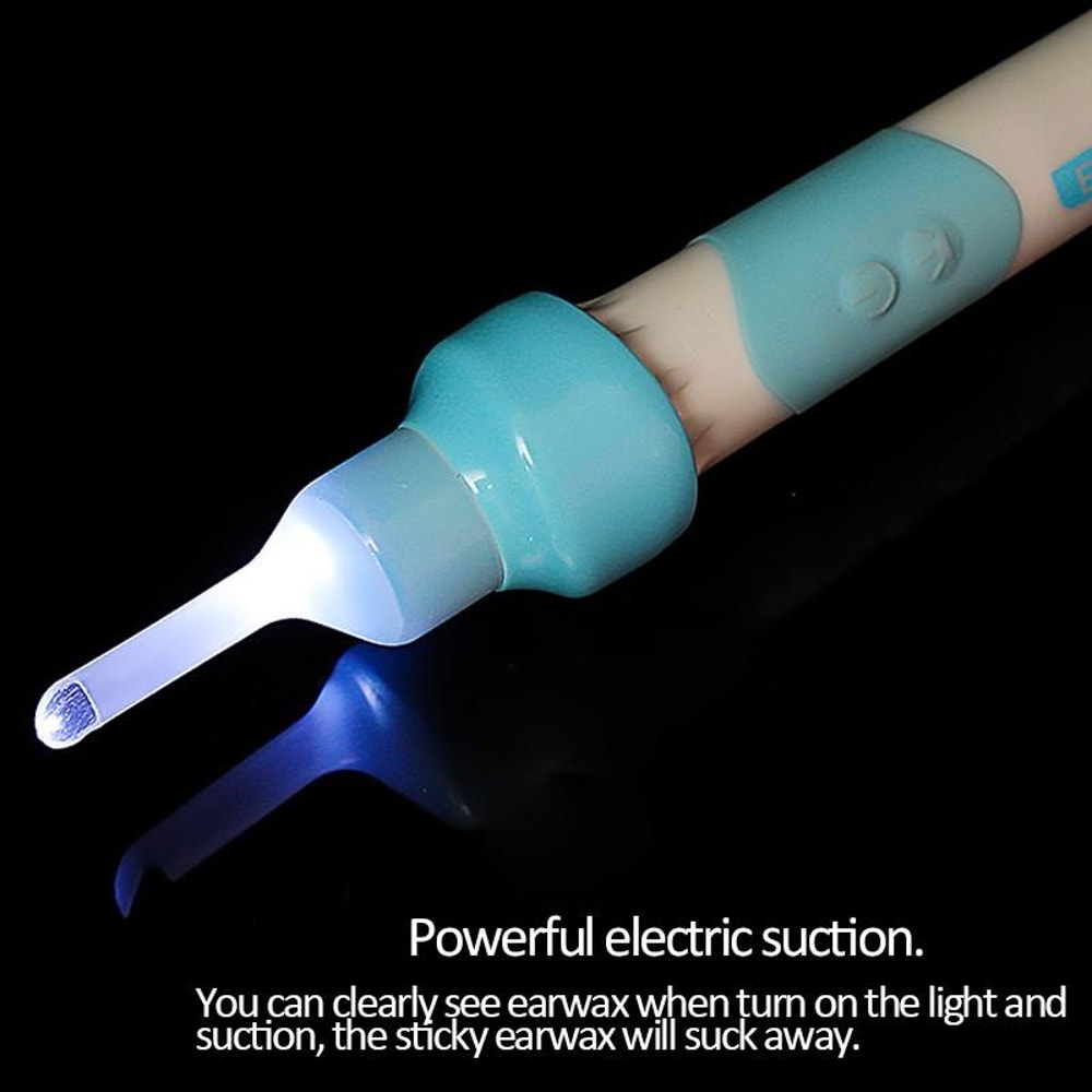 Electric Ear Wax Remover For Kids Safe Gentle Ear Cleaner With Soft Tips 7