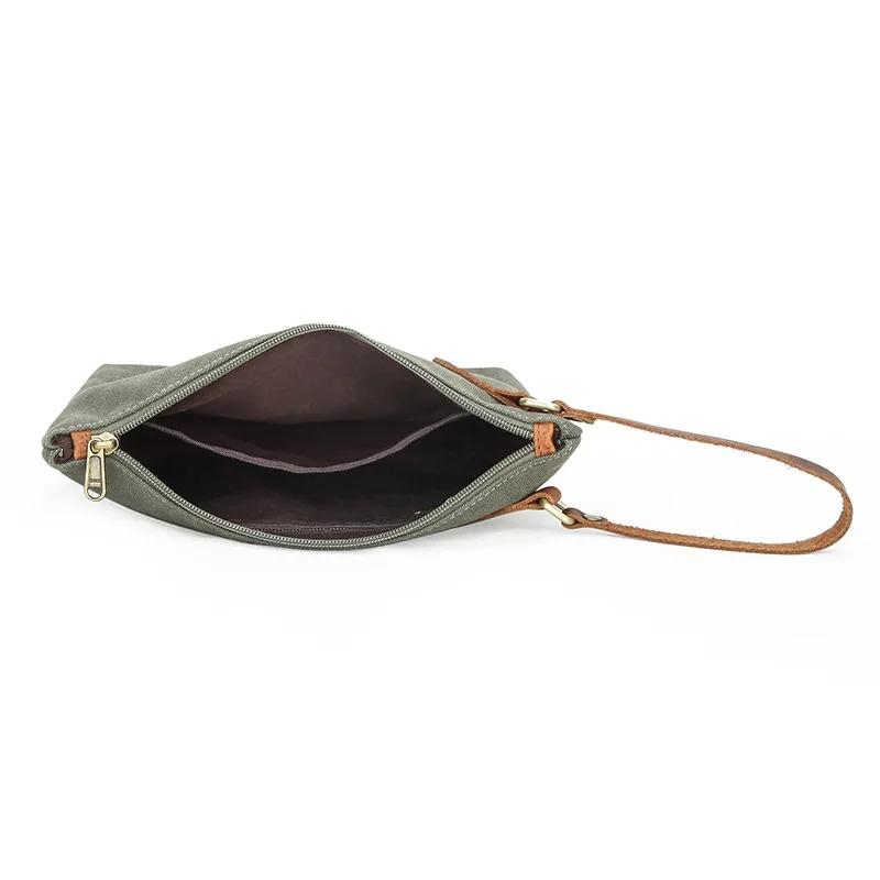 Canvas Travel Makeup Bag Large Capacity Cosmetic Storage Pouch 2