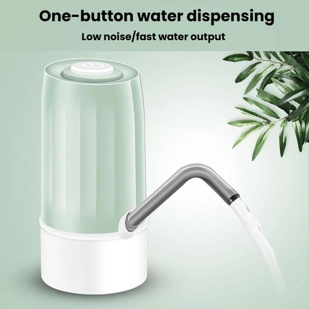 Portable Electric Water Dispenser Pump For Bottled Water Quiet USB Charging 1