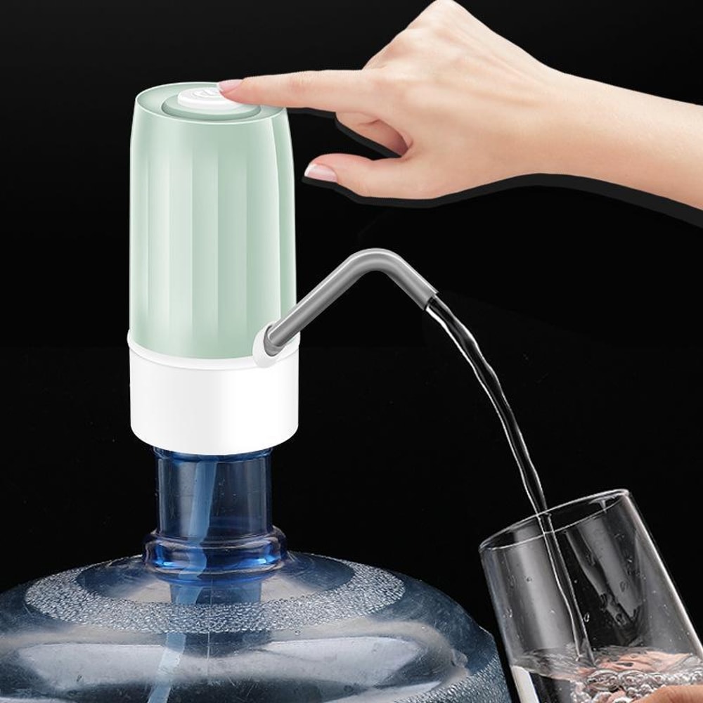 Portable Electric Water Dispenser Pump For Bottled Water Quiet USB Charging 0